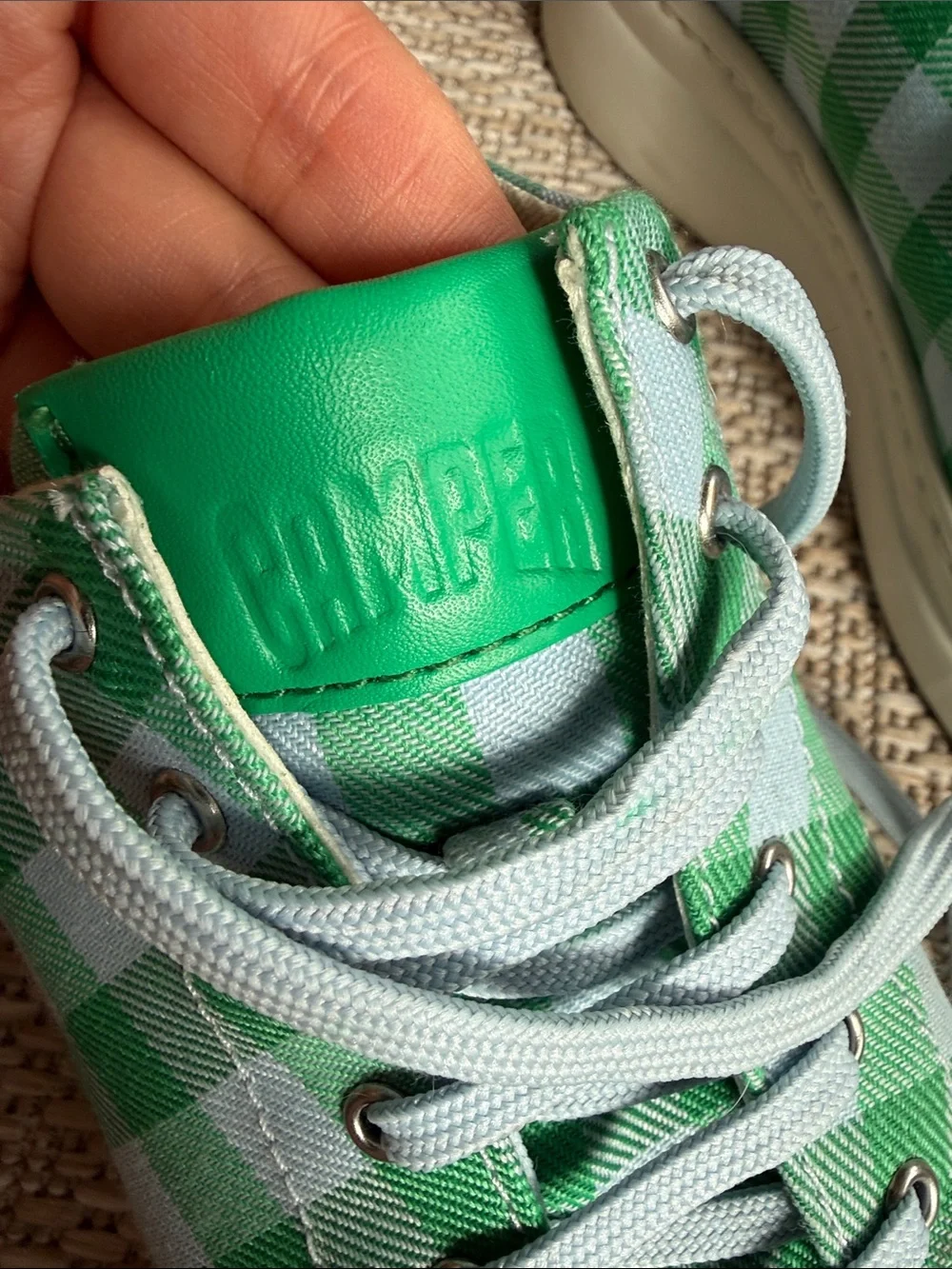 Camper cute gingham